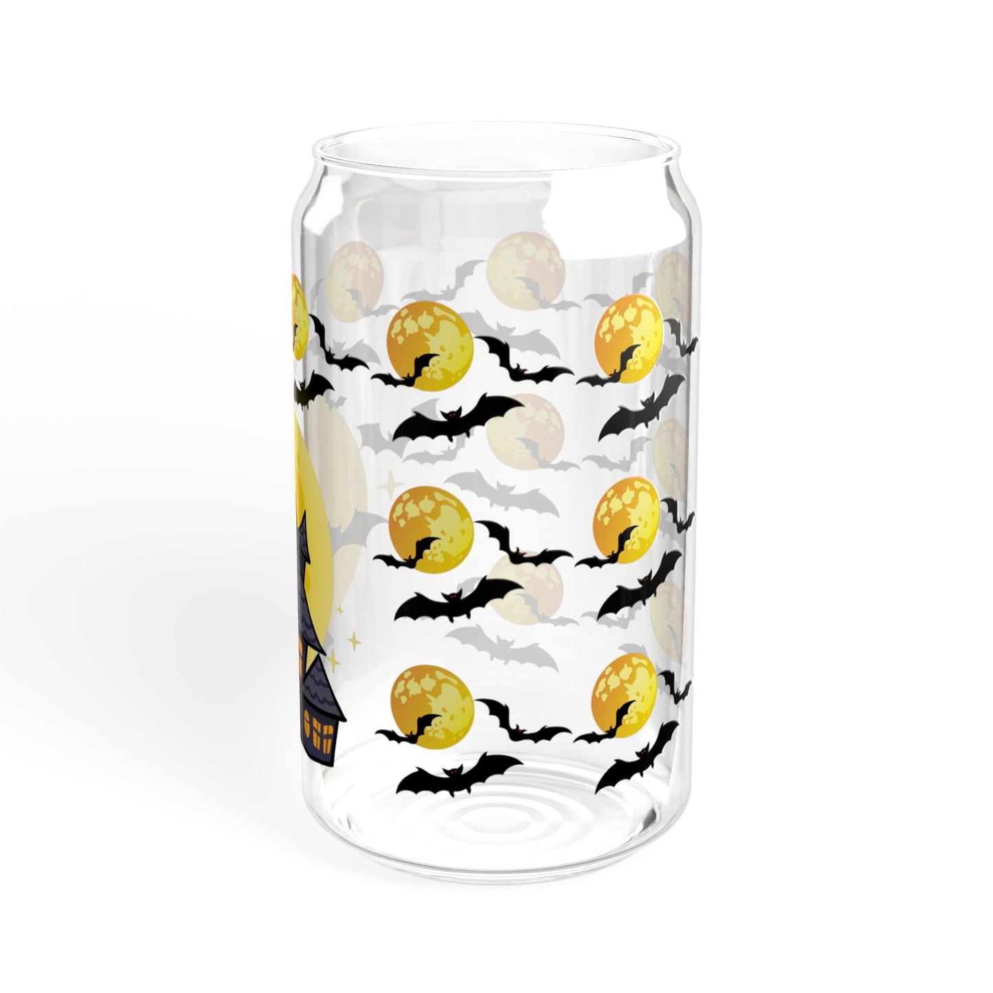Spooky Sips 16oz Halloween Themed Sipper Glass Festive | Fun | Family-Friendly | Perfect for Fall Celebrations