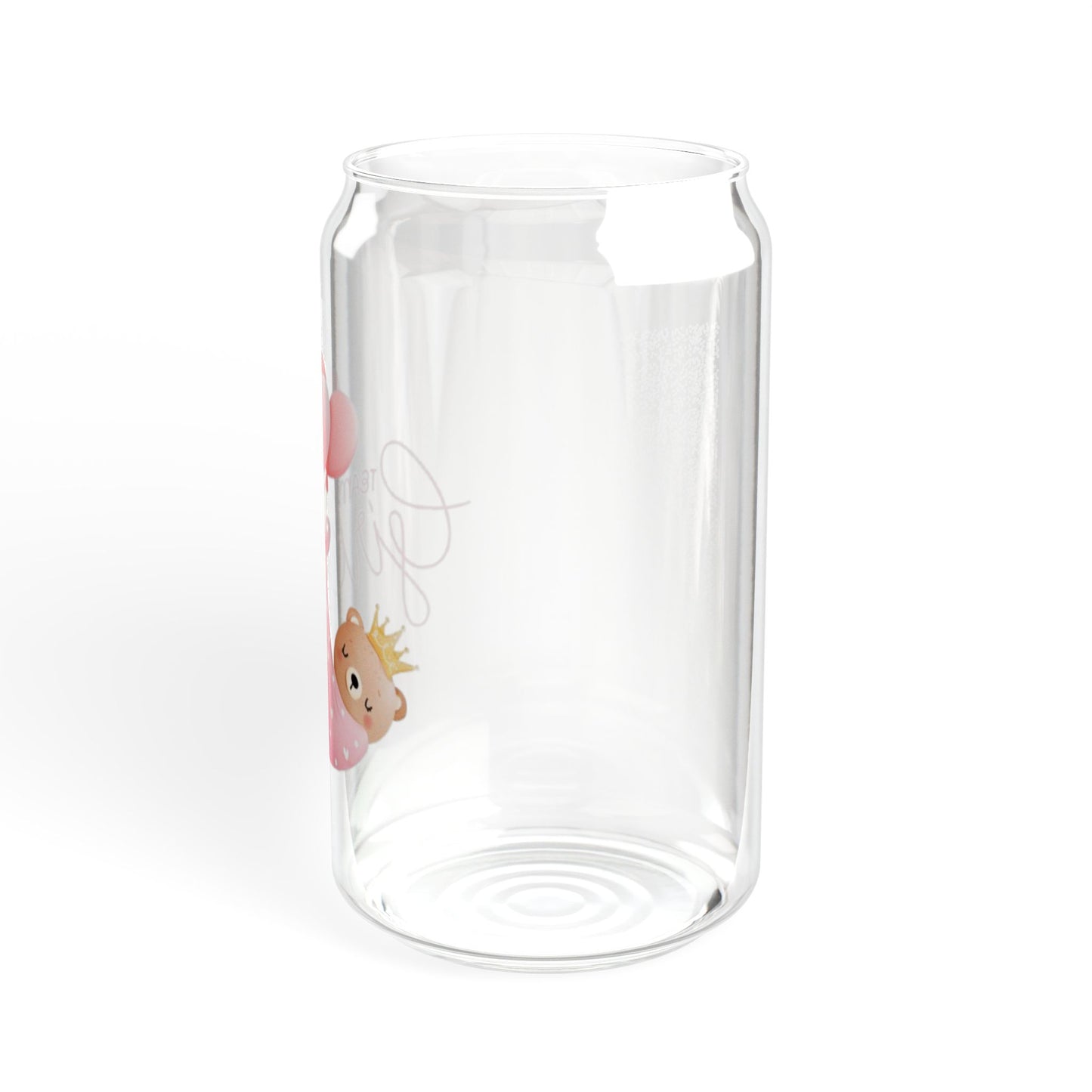 Little Bear Princess Glass 16oz Kid’s Party Favor