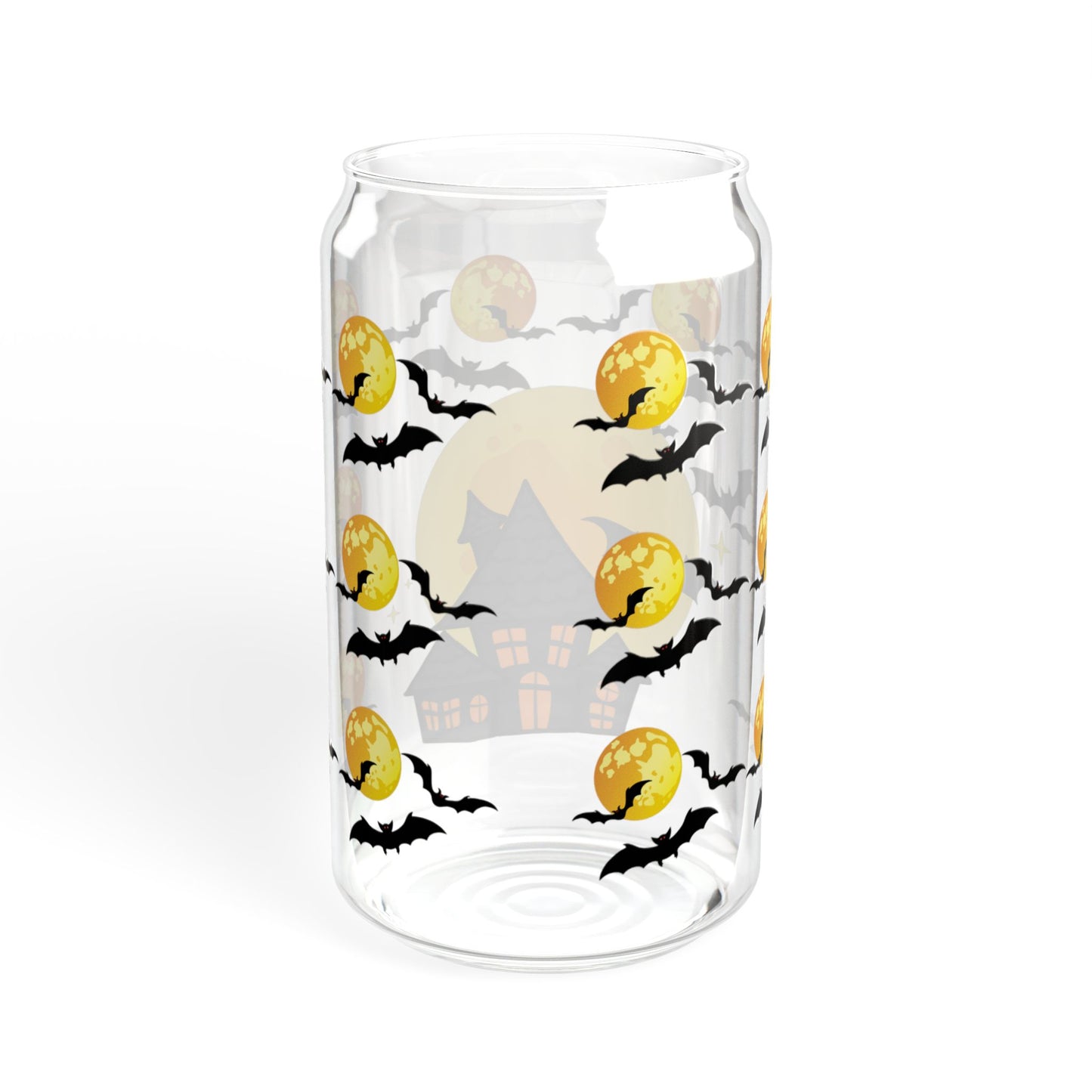 Spooky Sips 16oz Halloween Themed Sipper Glass Festive | Fun | Family-Friendly | Perfect for Fall Celebrations