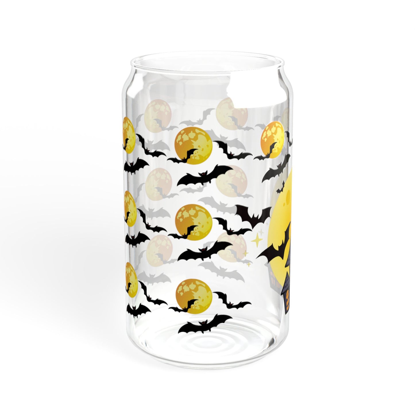 Spooky Sips 16oz Halloween Themed Sipper Glass Festive | Fun | Family-Friendly | Perfect for Fall Celebrations