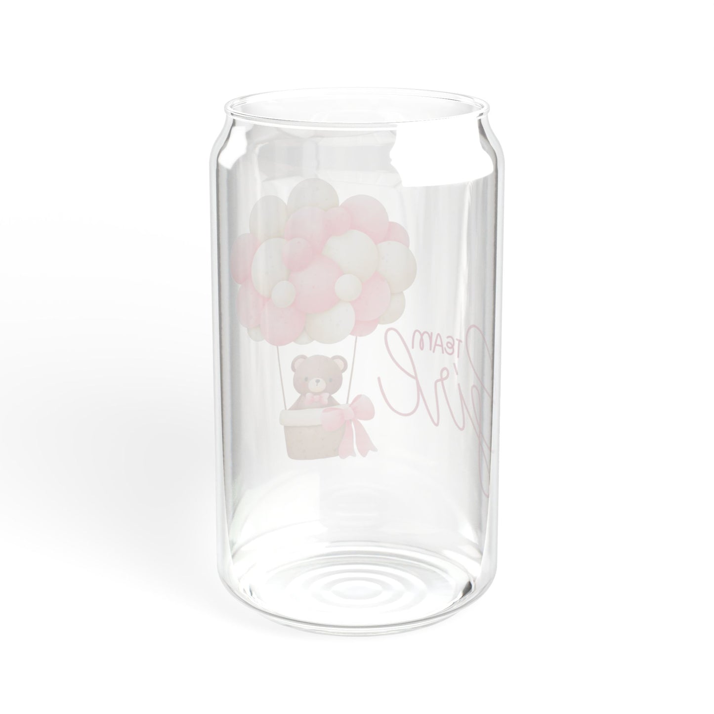 Vote Girl Drink Glass 16oz Eco Friendly Glass