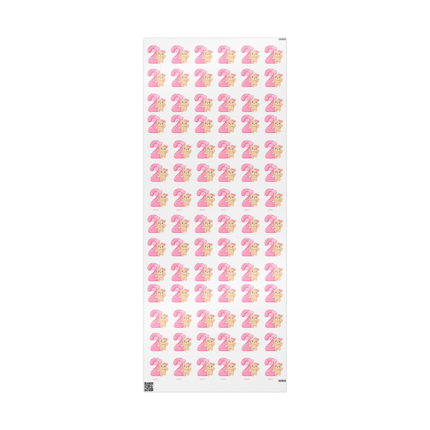 Happy Second Birthday Wrapping Paper Cute Gift Wrap for Kids