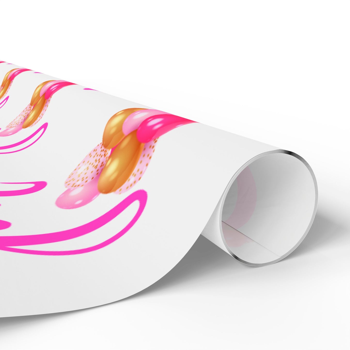 Baby Shower Wrapping Paper Floral Gift Wrap for Celebrations