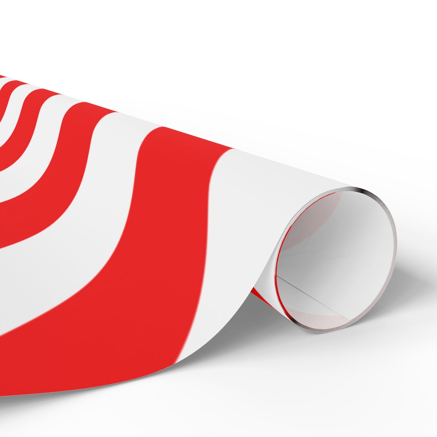 Classic Red & White Wrapping Paper Elegant Gift Wrap for Any Occasion