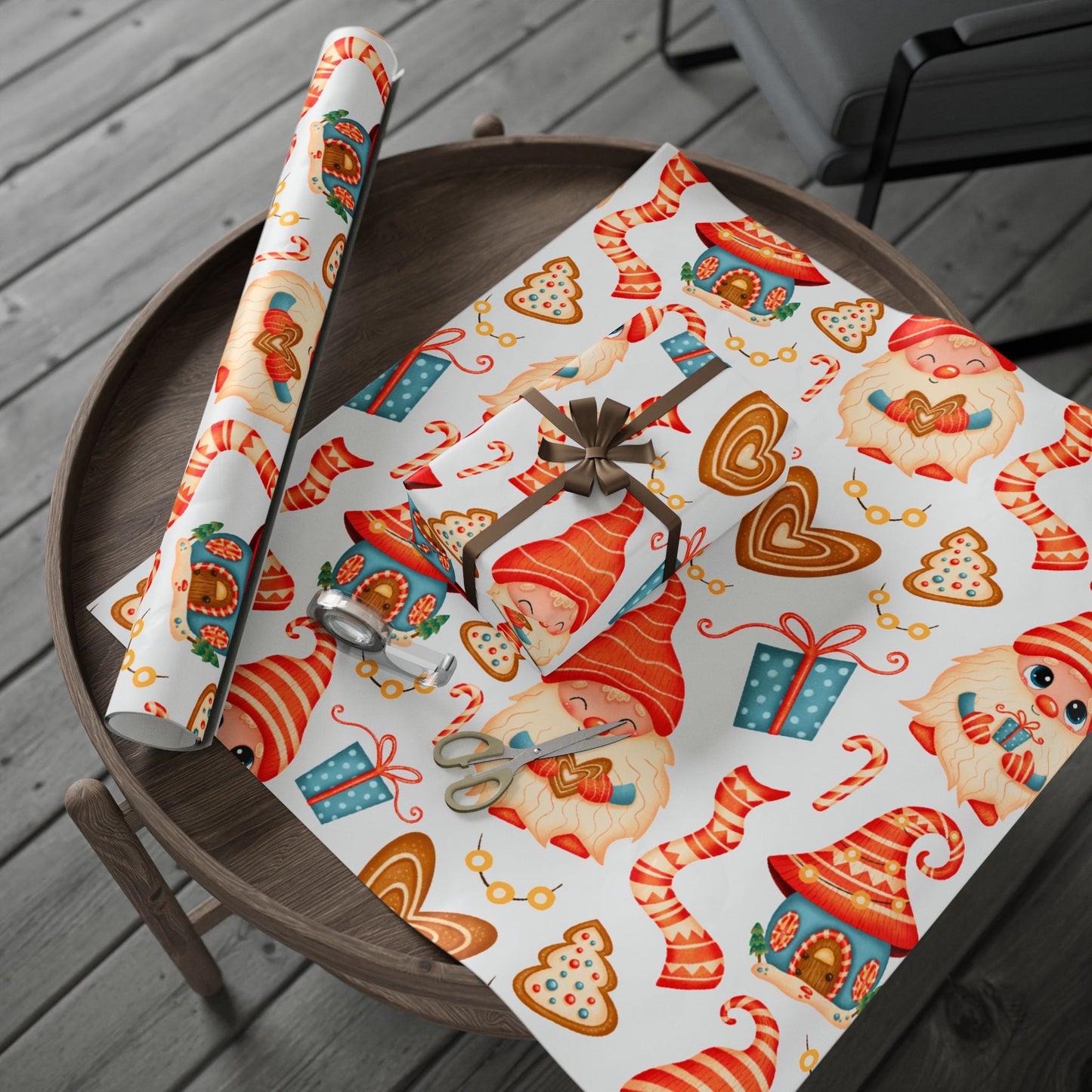 Festive Holiday Wrapping Paper