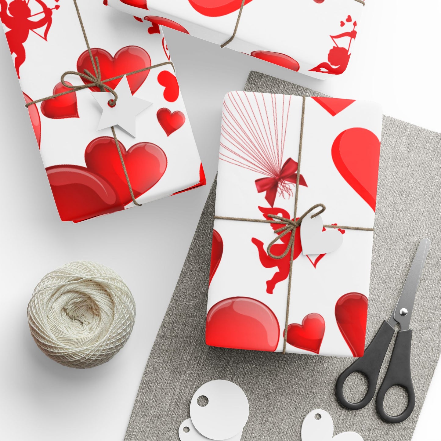 Valentine Wrapping Paper Romantic Gift Wrap for Special Occasions