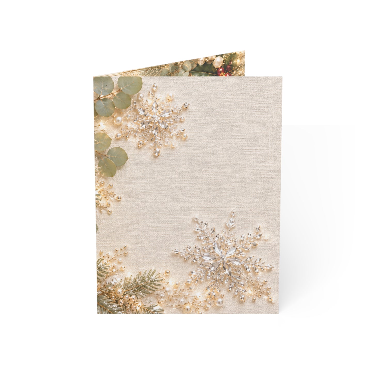 Elegant Holiday Wishes Greeting Card