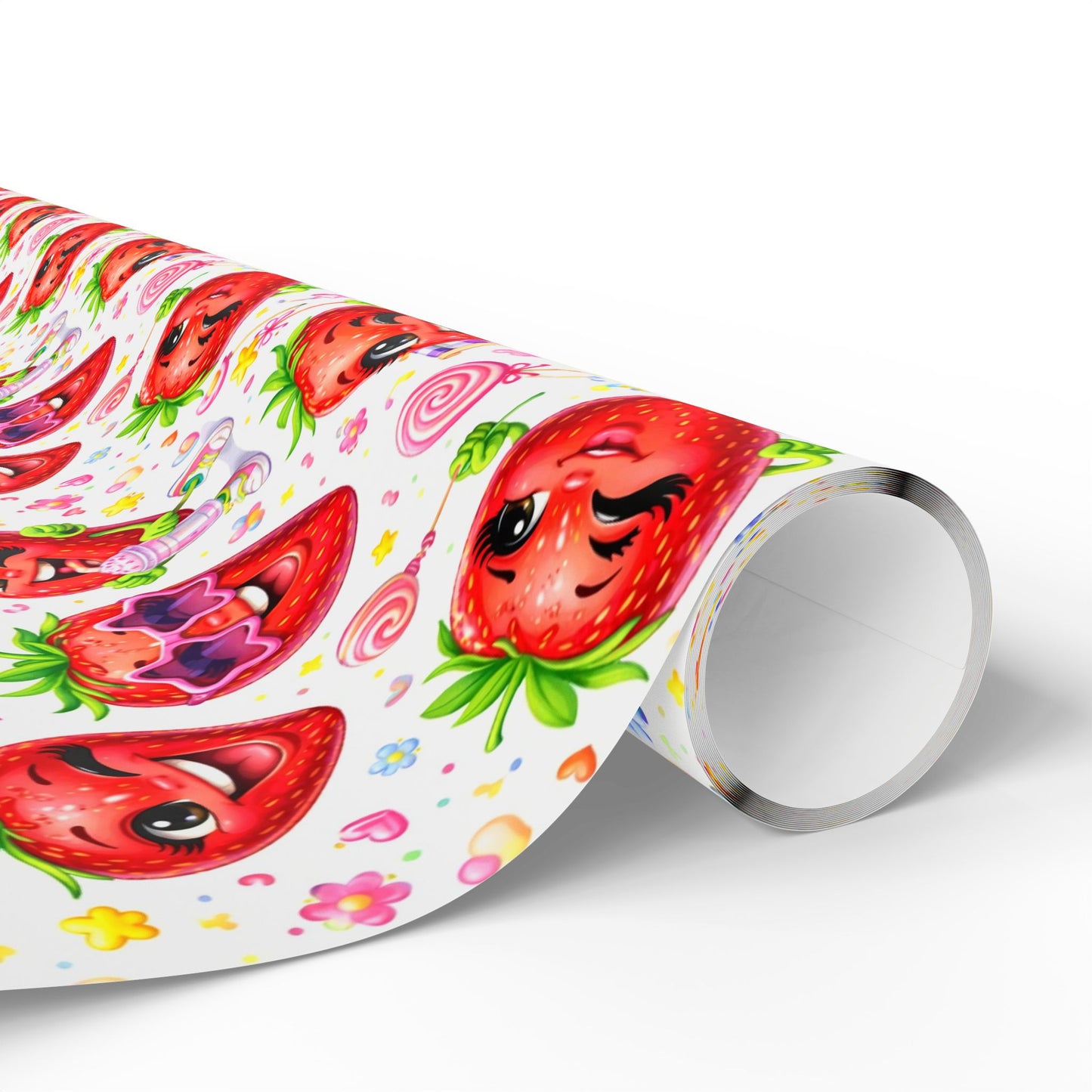 Strawberry Delight Wrapping Paper