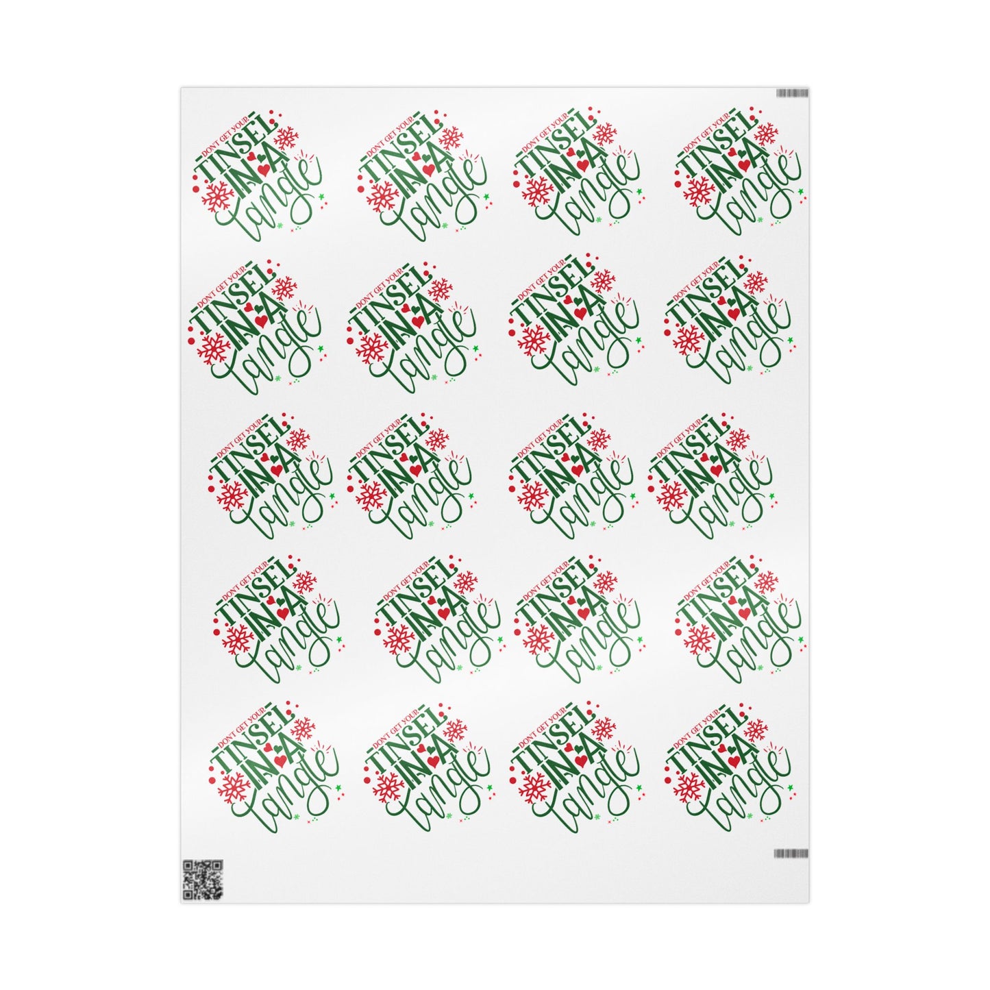 Festive Wrapping Paper Seasonal Gift Wrap for Holidays and Celebrations