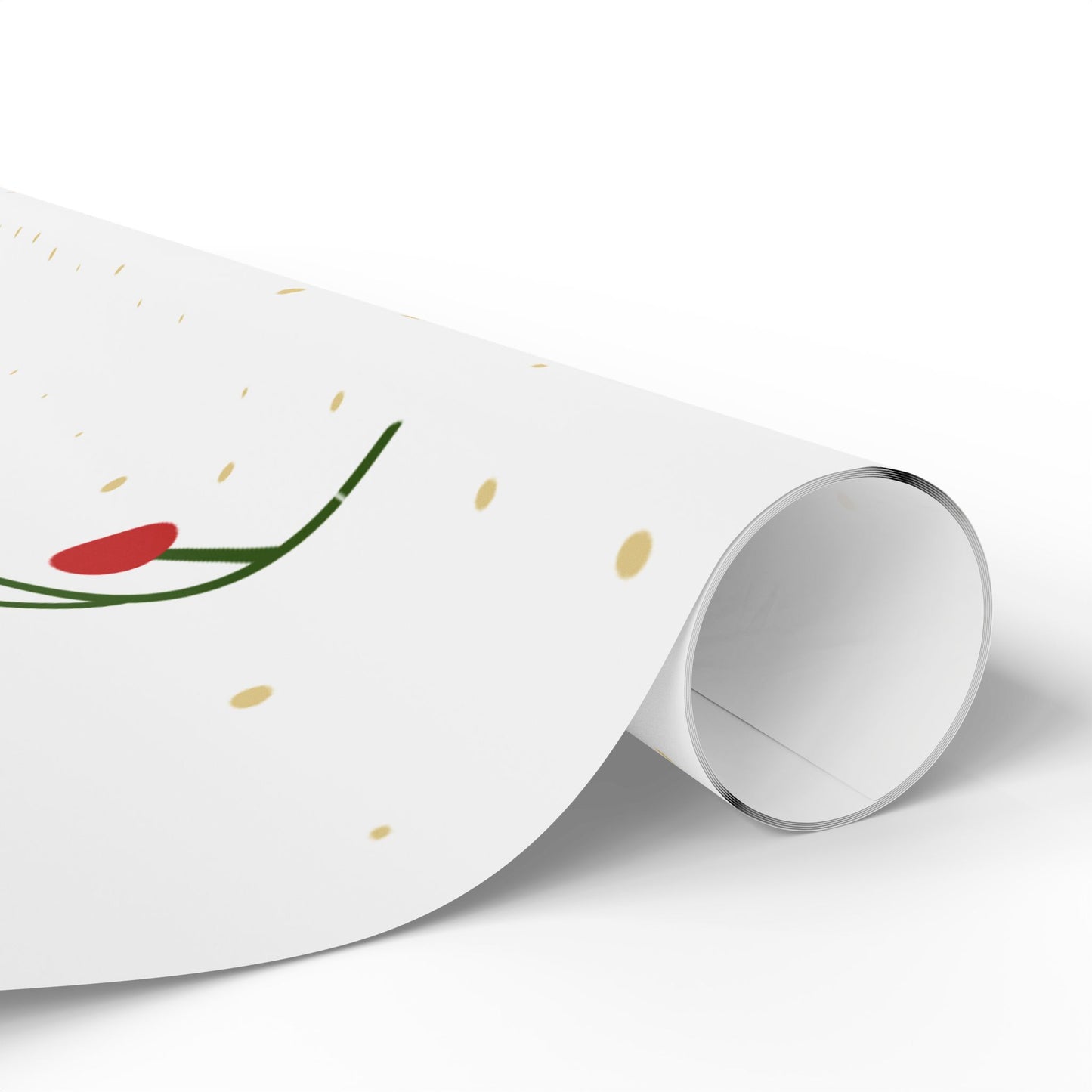 Holiday Greenery Wrapping Paper Elegant Christmas Gift Wrap Roll