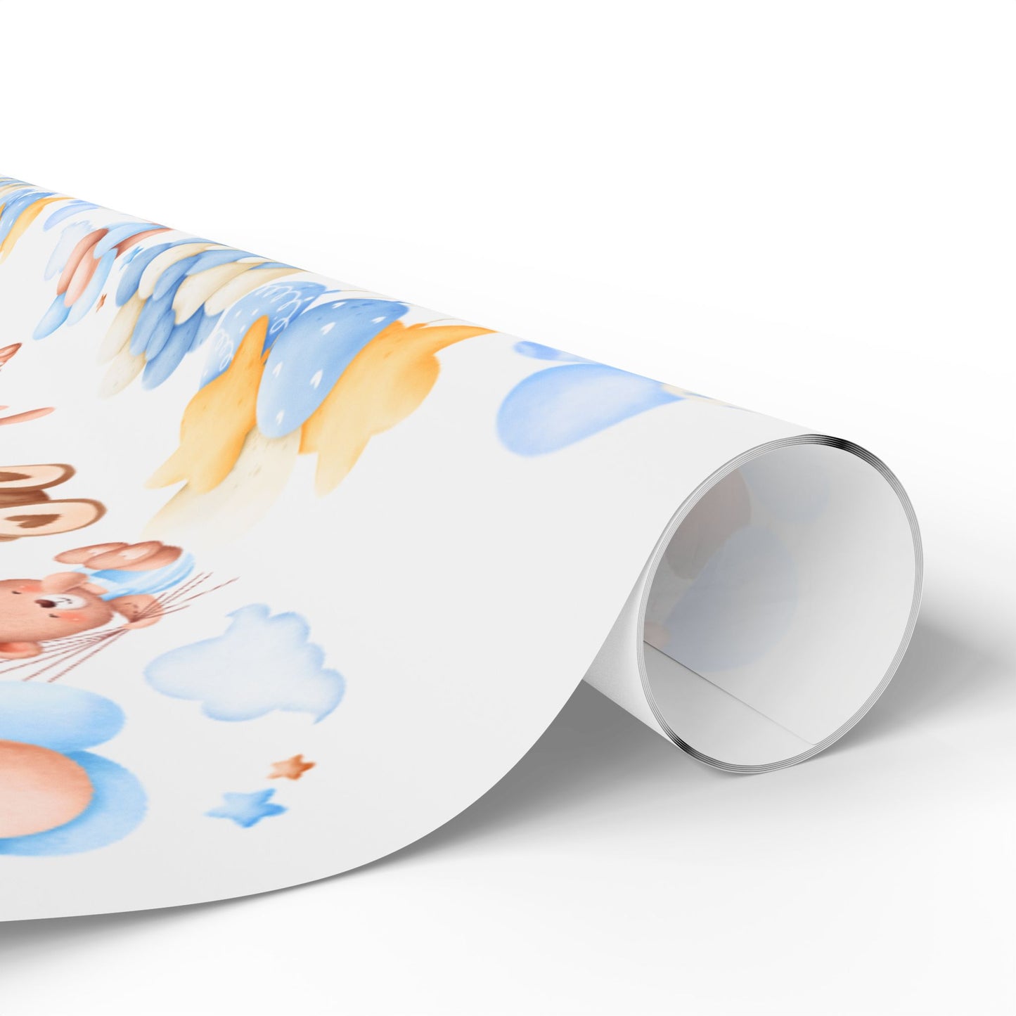 Teddy Bear Wrapping Paper Adorable Gift Wrap for Baby Showers and Birthdays