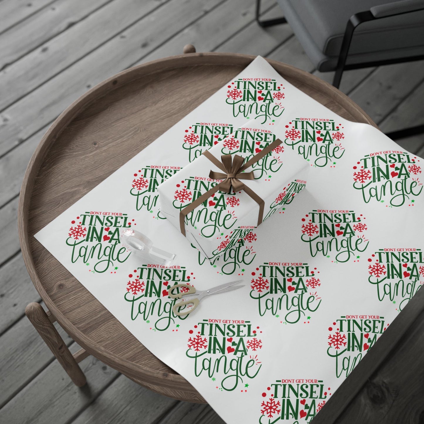 Festive Wrapping Paper Seasonal Gift Wrap for Holidays and Celebrations