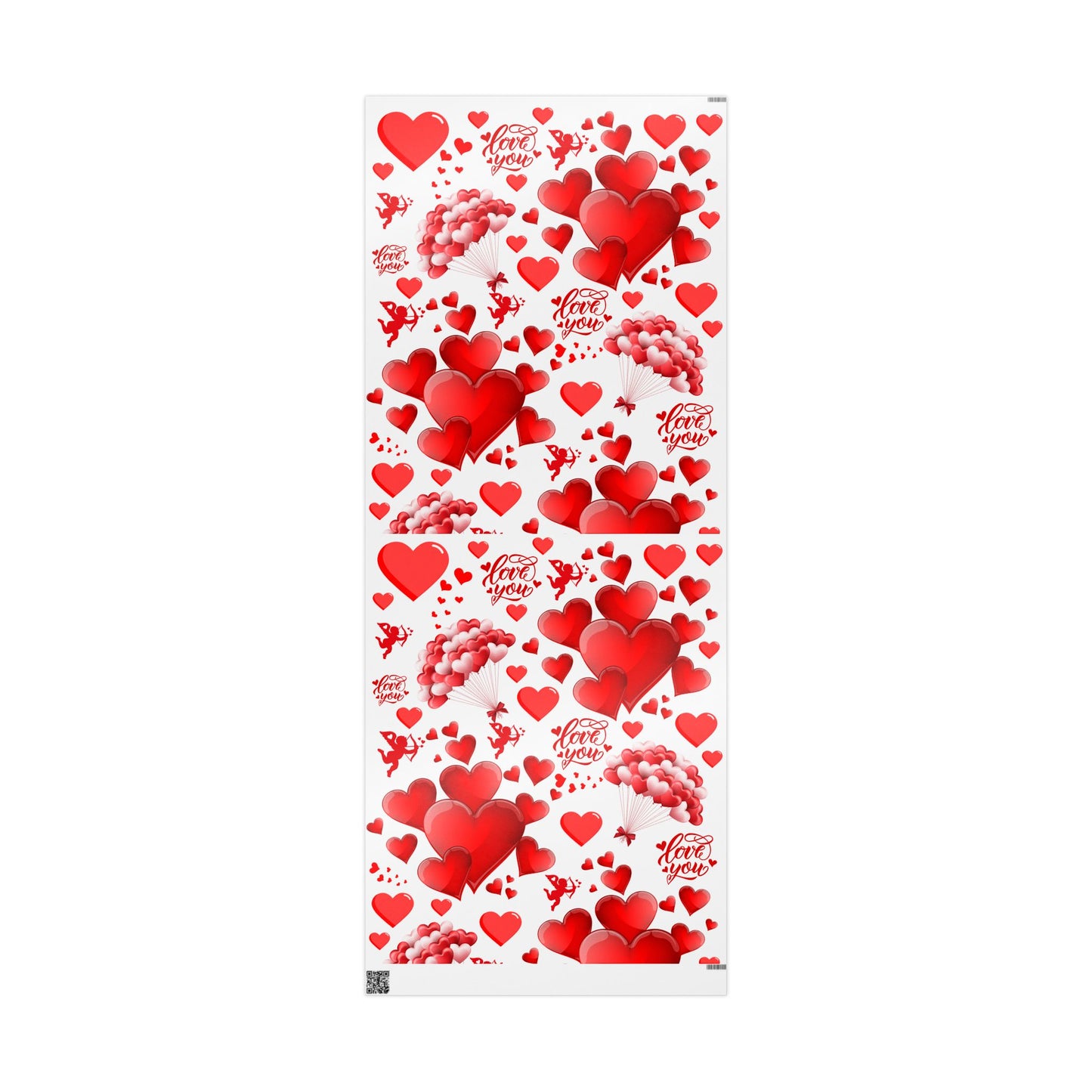 Valentine Wrapping Paper Romantic Gift Wrap for Special Occasions