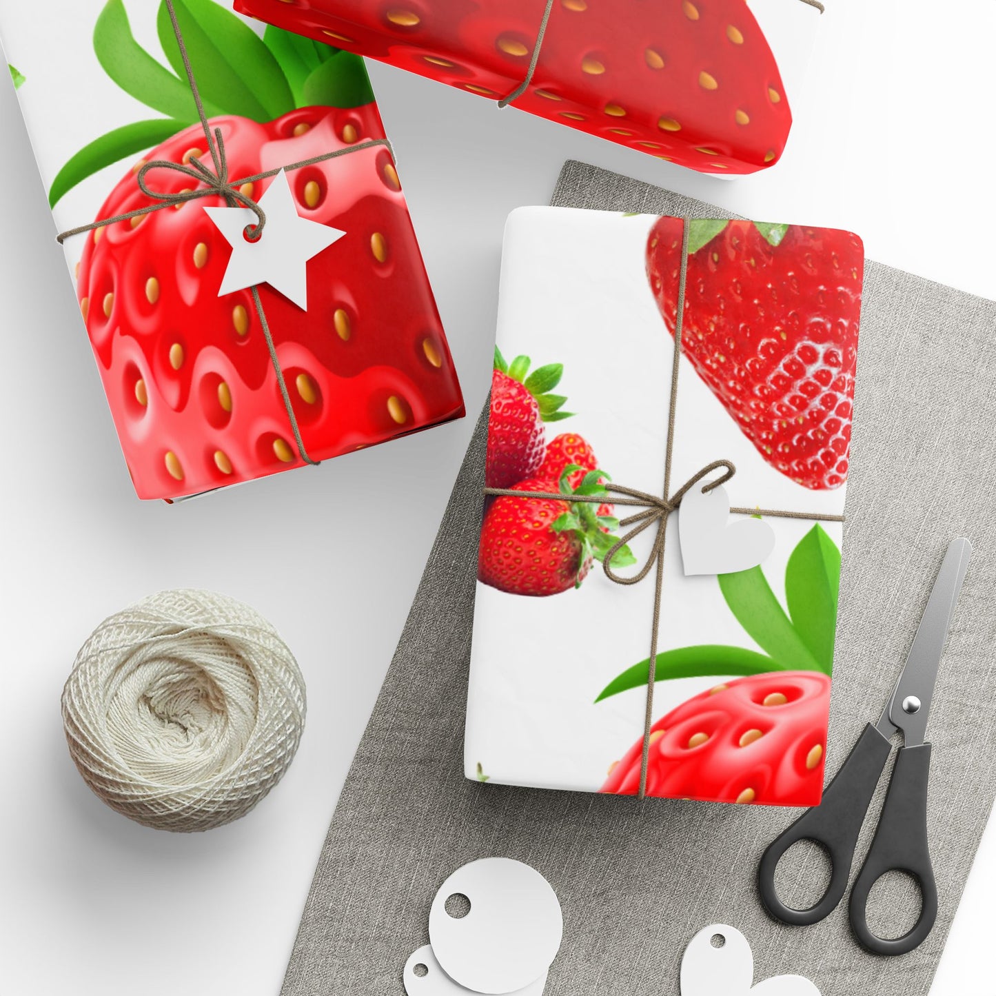 Strawberry Delight Wrapping Paper