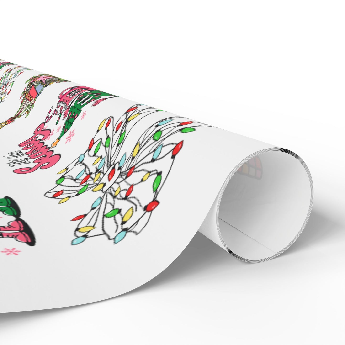 Classic Christmas Wrapping Paper – Festive Gift Wrap Sheets