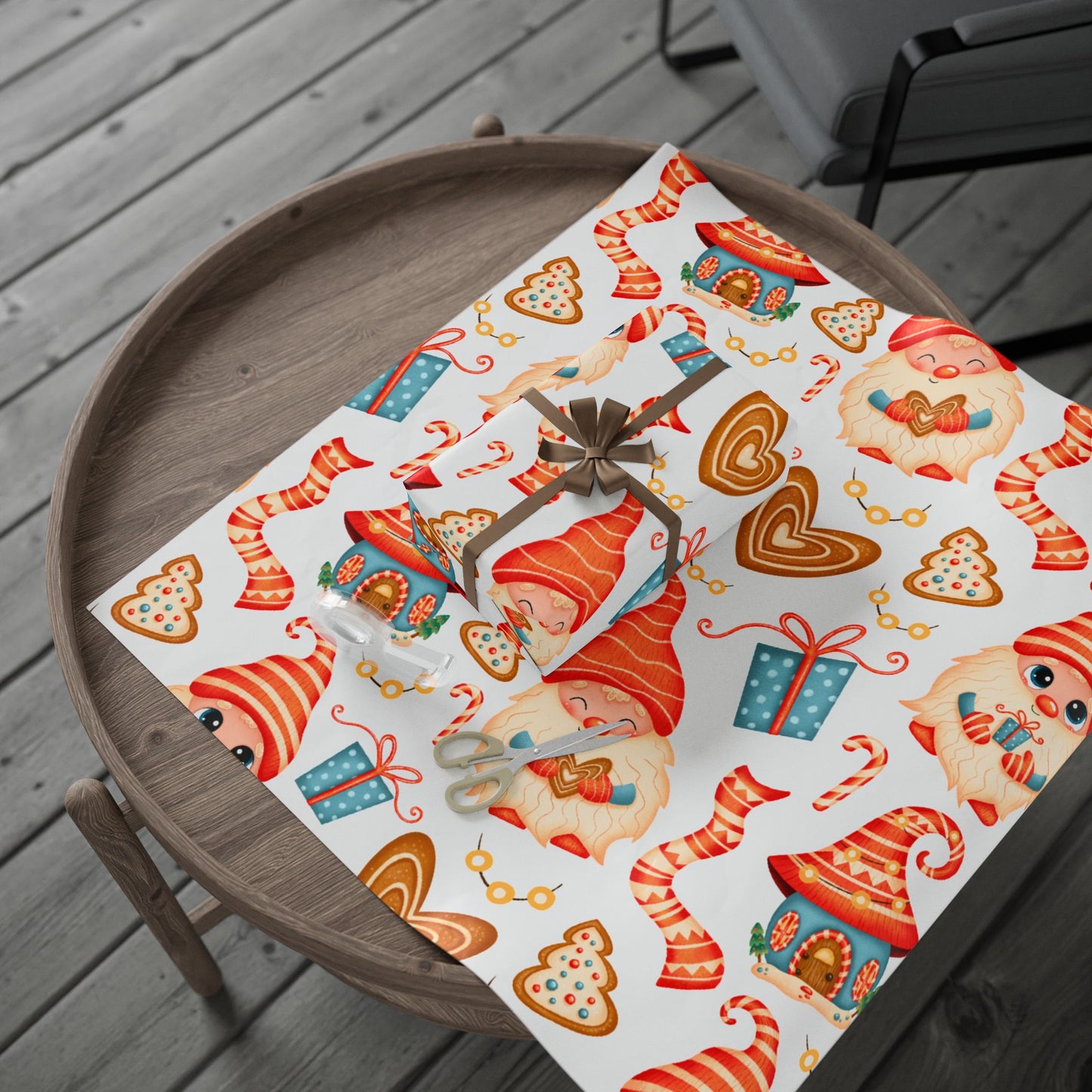 Festive Holiday Wrapping Paper