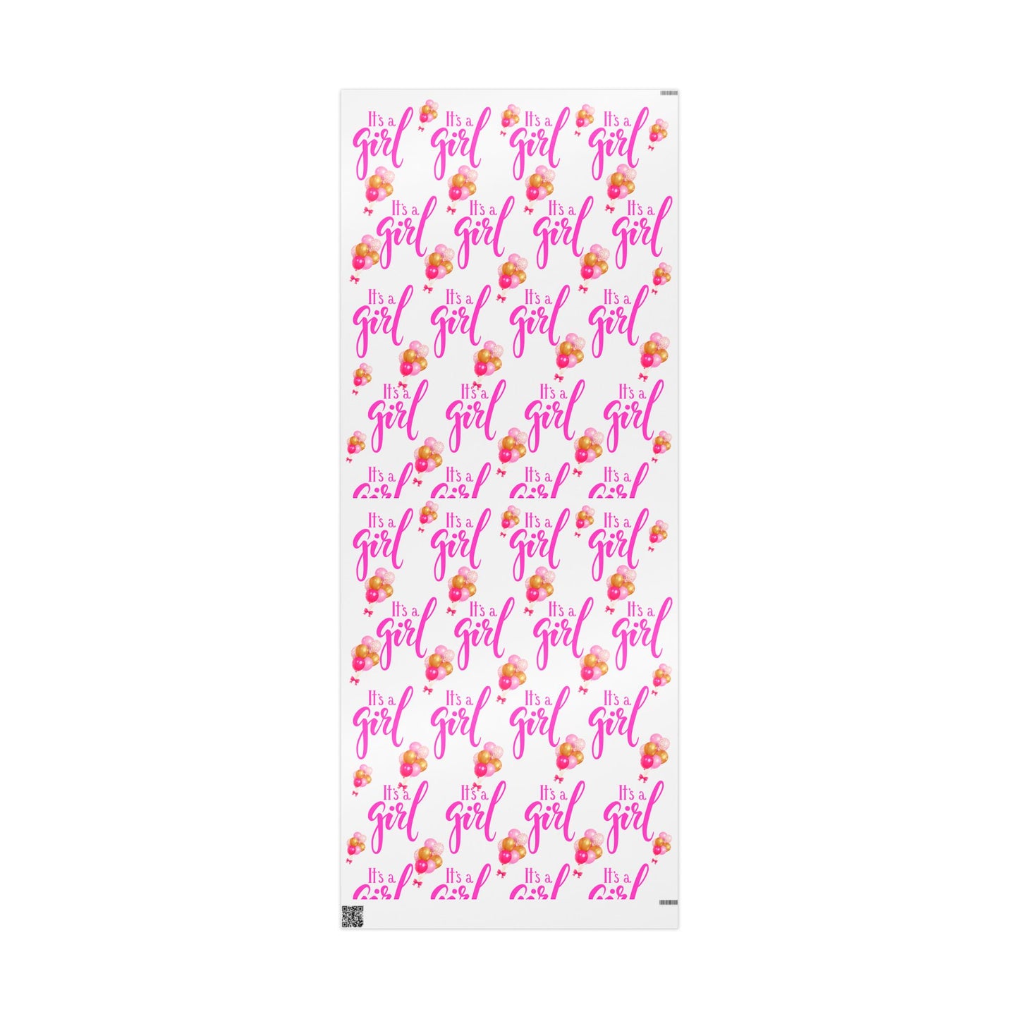Baby Shower Wrapping Paper Floral Gift Wrap for Celebrations