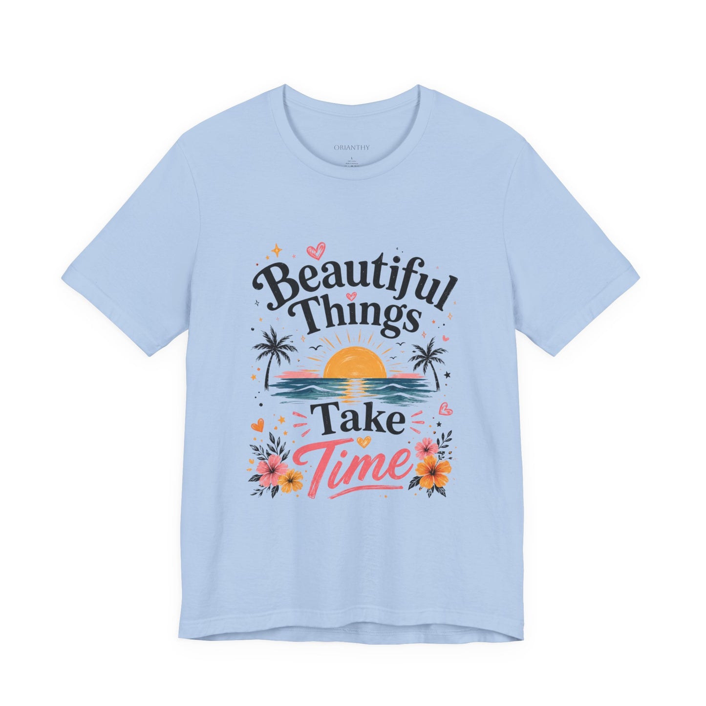 Tropical Sunset Vibes T Shirt