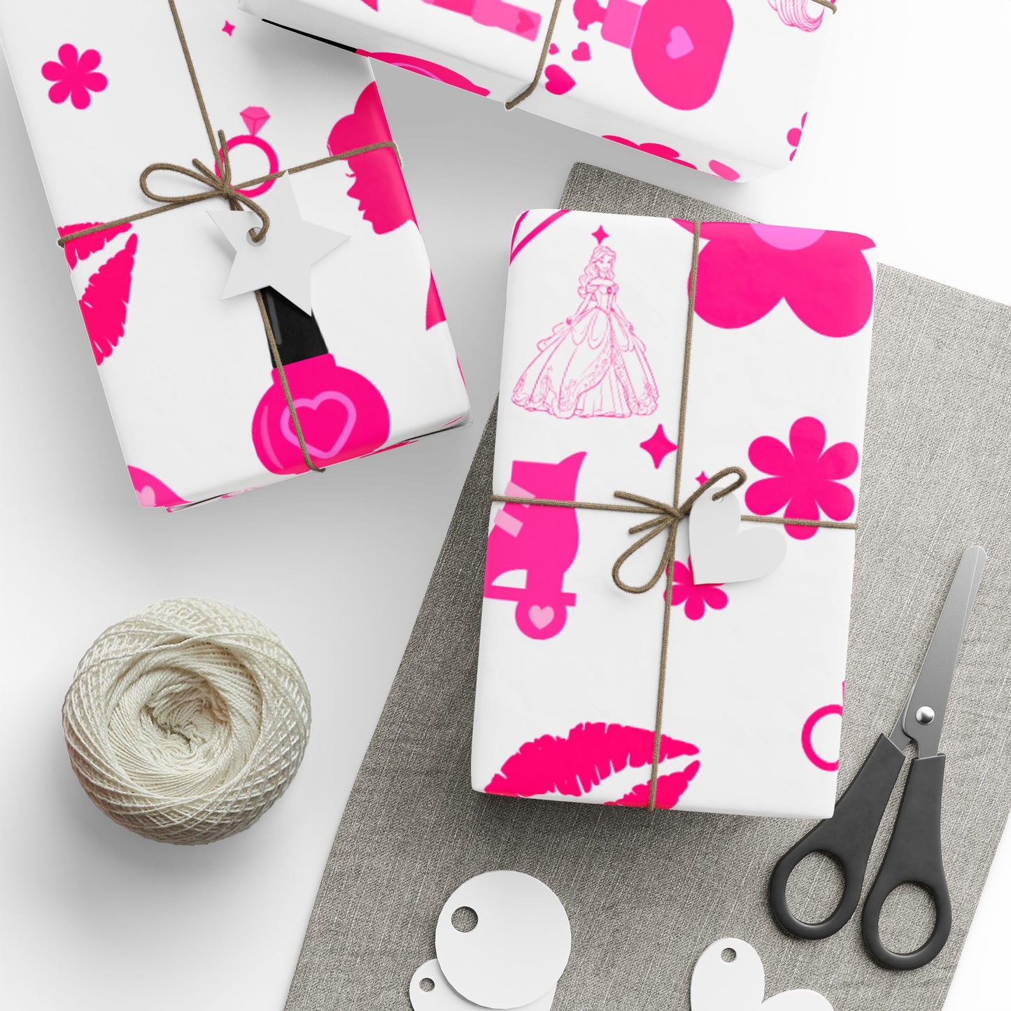 Girly Glow Wrapping Paper
