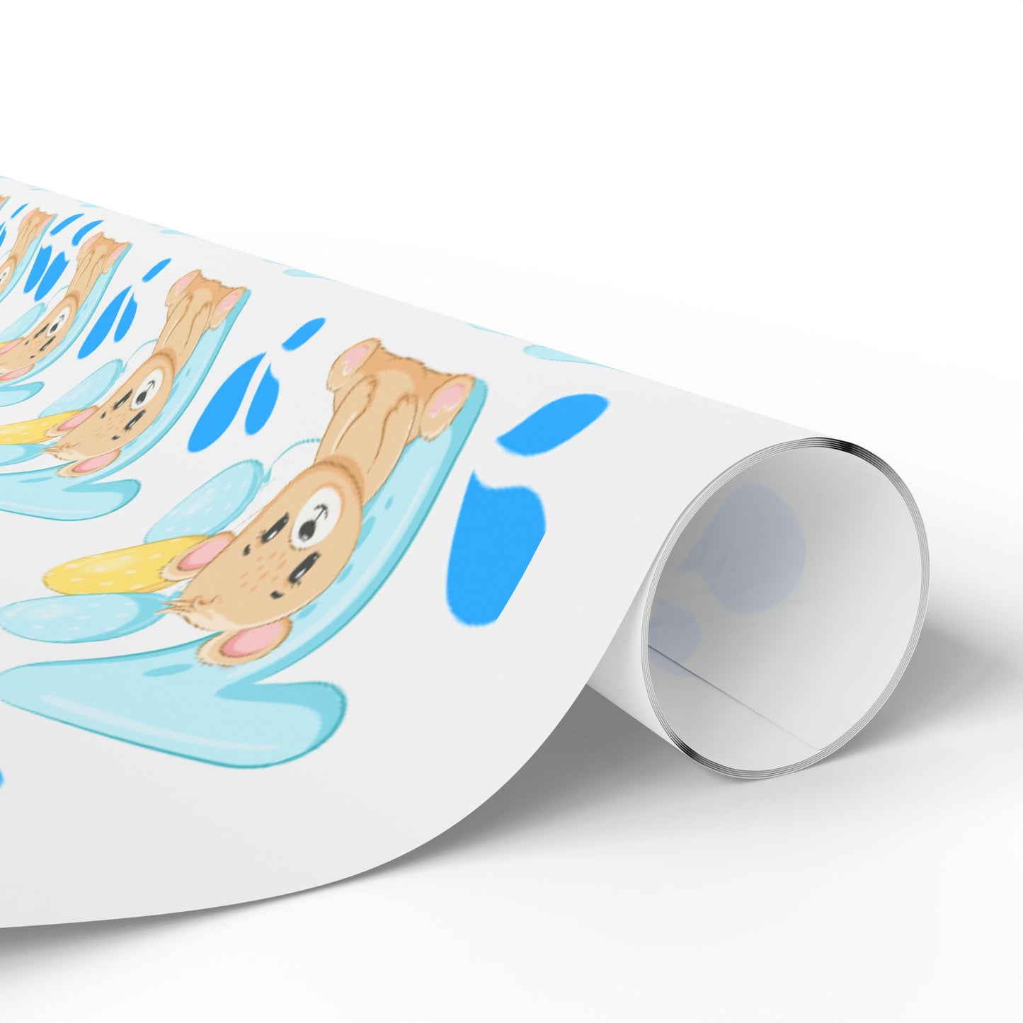 Cute Animal Wrapping Paper - Fun Gift Wrap for Birthdays, Baby Showers, Holidays, Kids Parties, and Celebrations