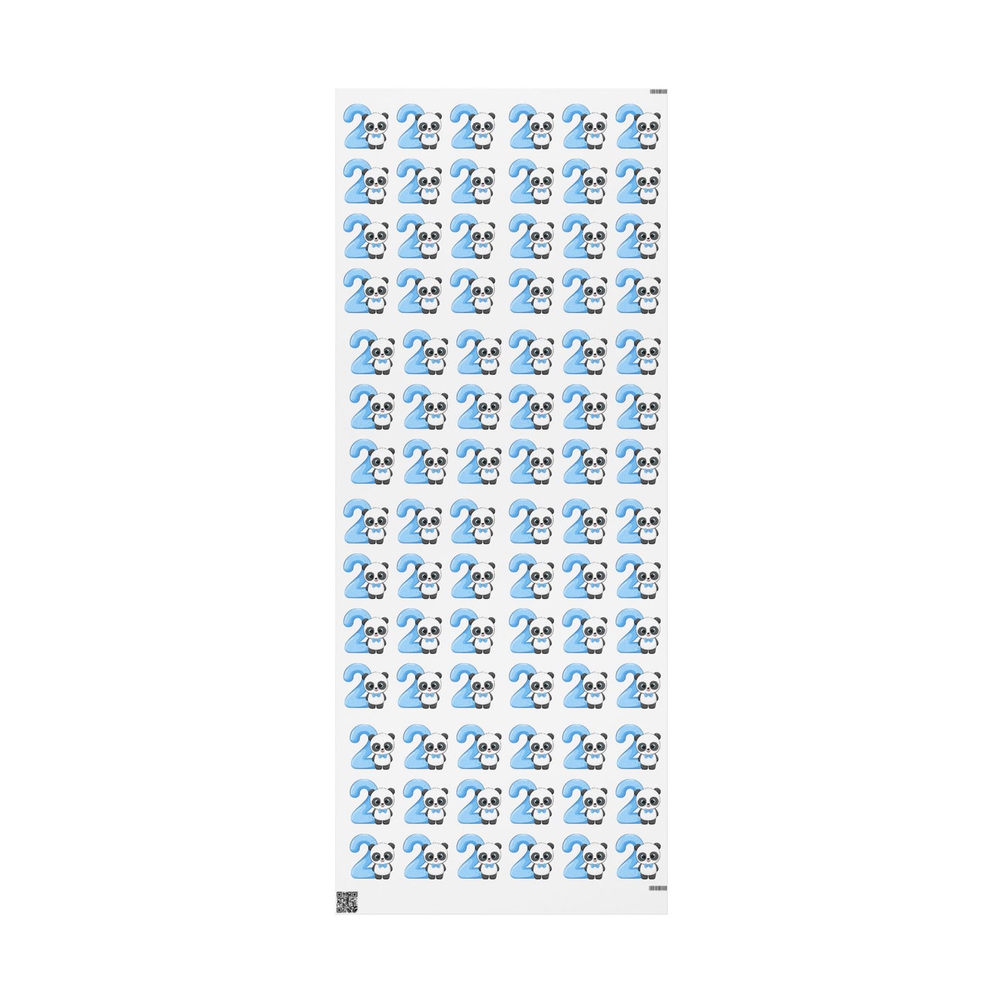 Playful Panda Wrapping Paper Cute Gift Wrap for Kids & Celebrations