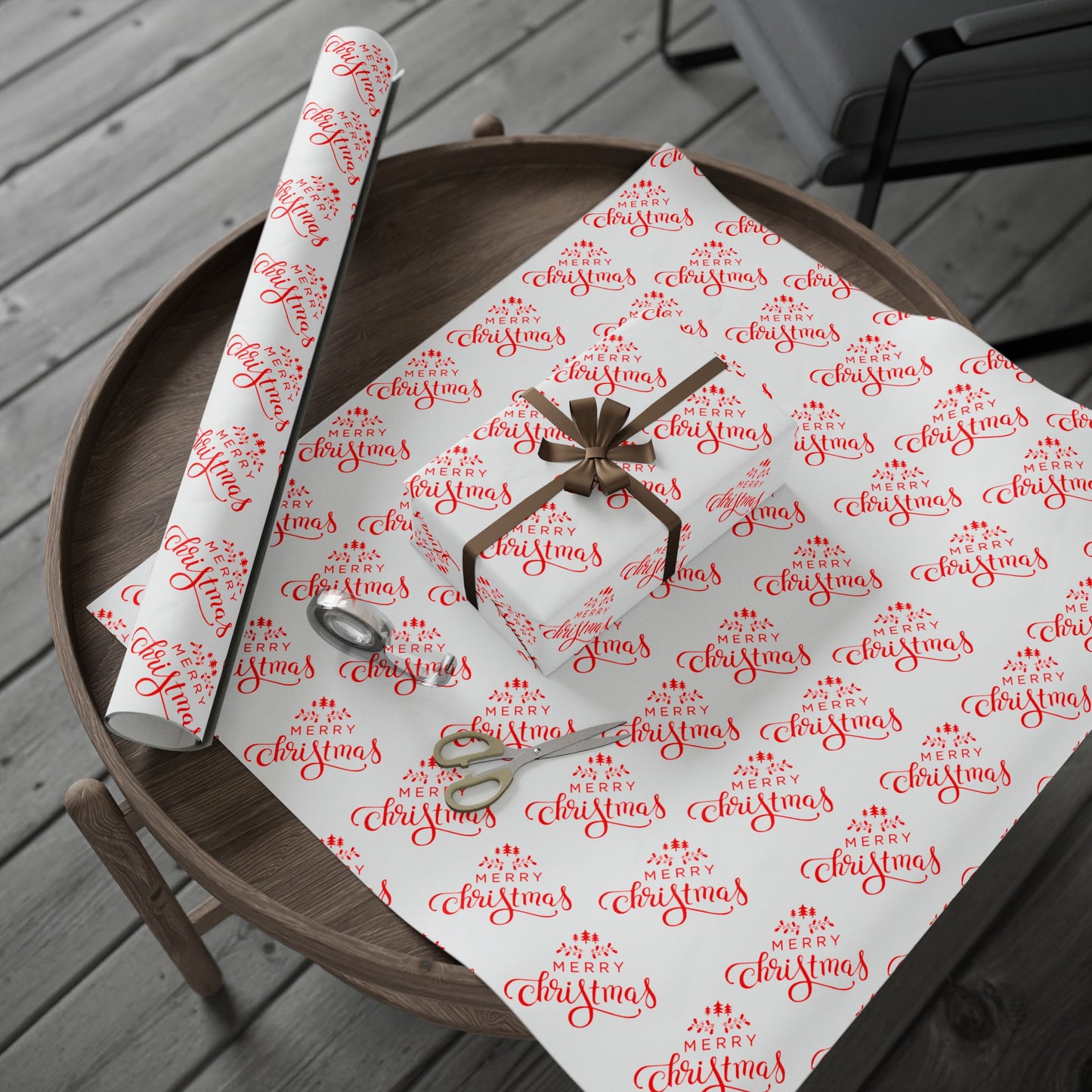 Personalized Christmas Wrapping Paper Custom Holiday Gift Wrap