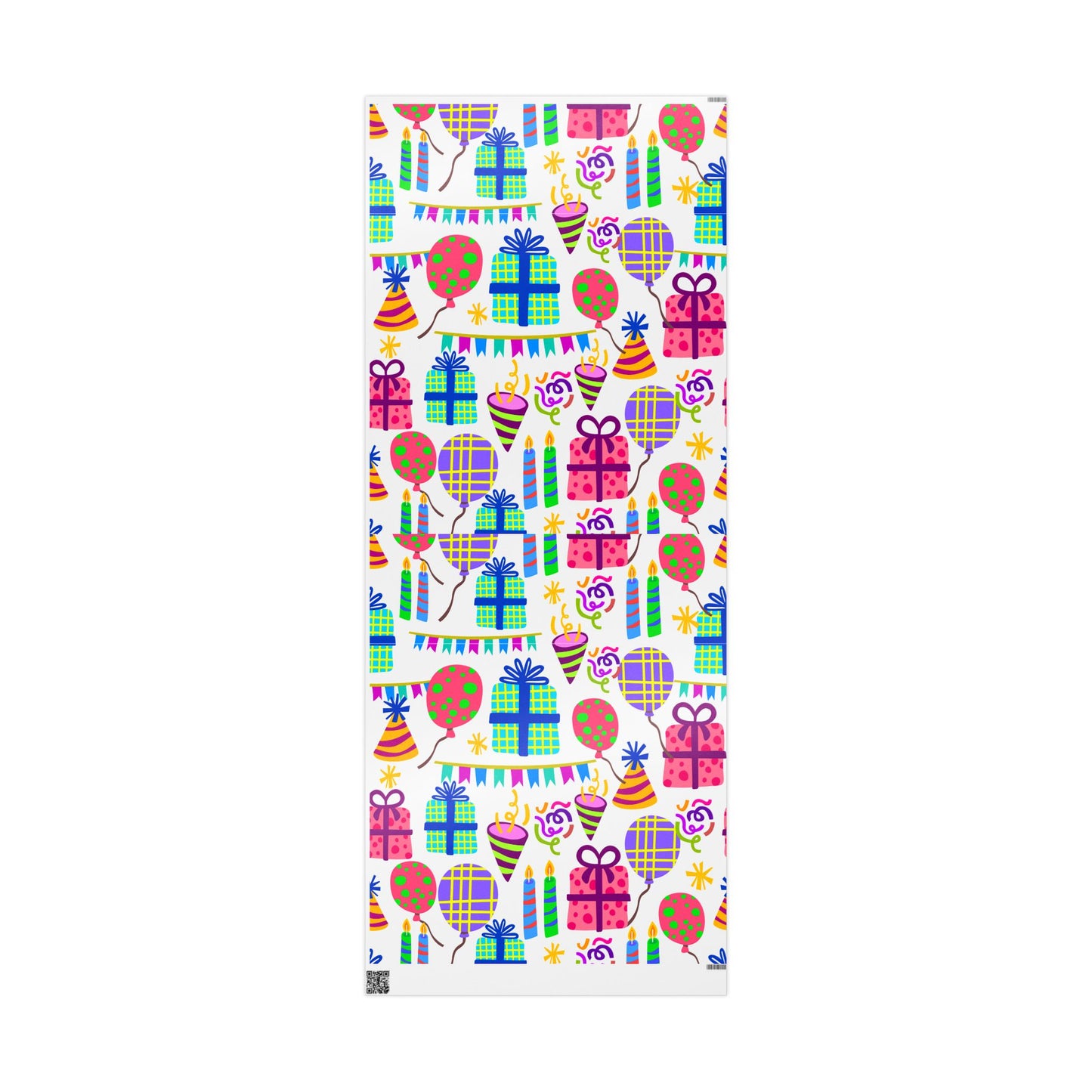 Party Birthday Wrapping Paper Festive Gift Wrap for Celebrations