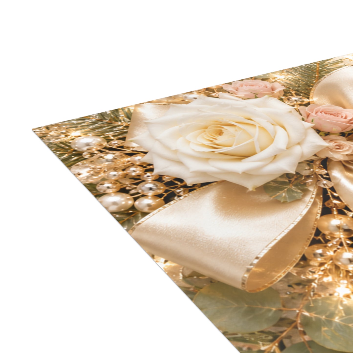 Elegant Holiday Wishes Greeting Card