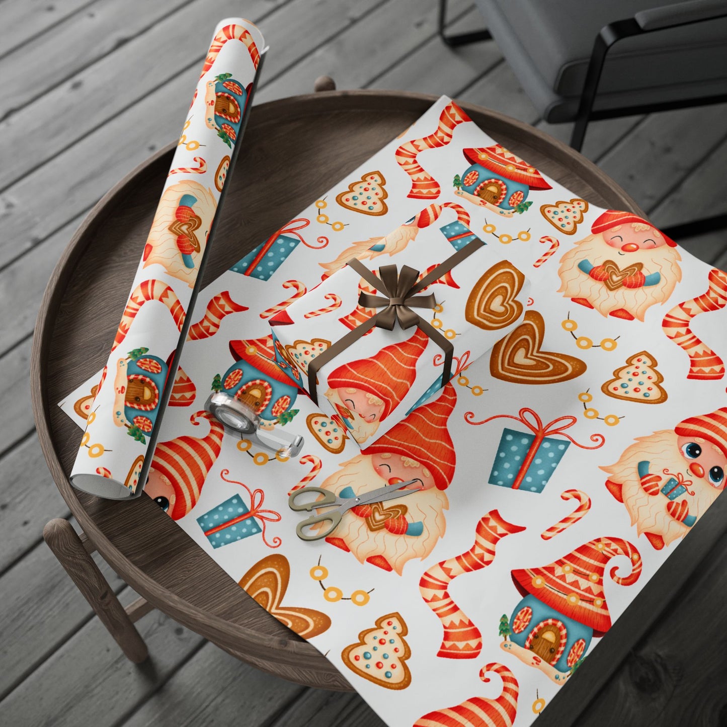 Festive Holiday Wrapping Paper