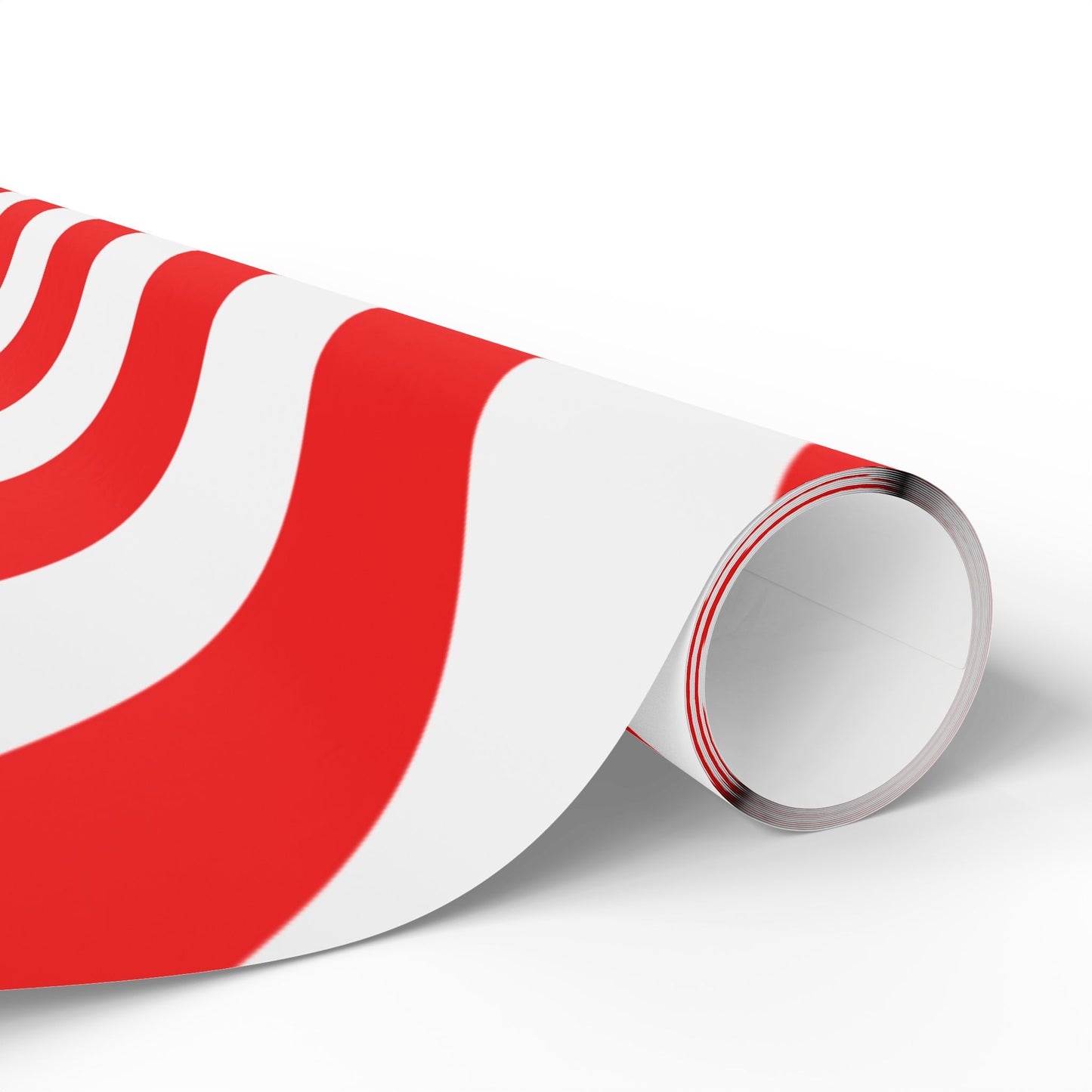 Classic Red & White Wrapping Paper Elegant Gift Wrap for Any Occasion