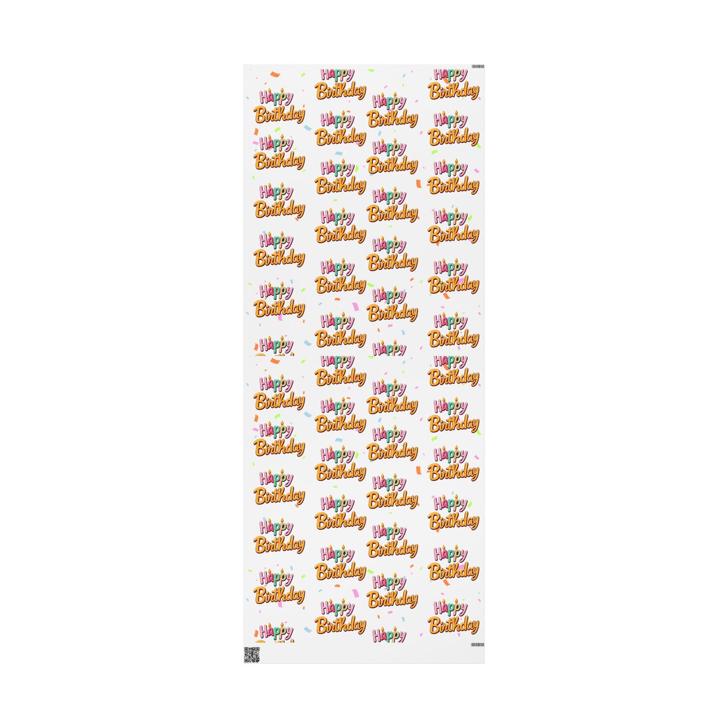 Festive Birthday Wrapping Paper Colorful Gift Wrap Sheets