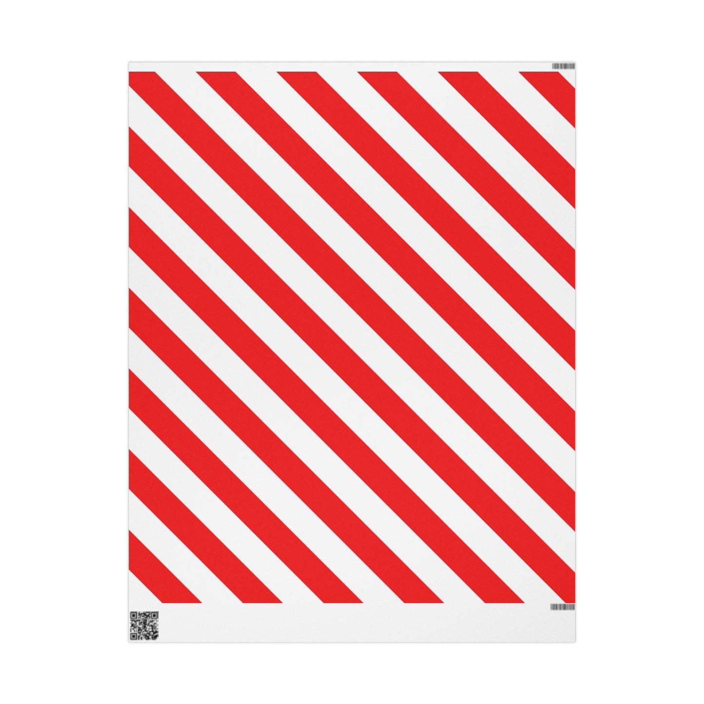 Classic Red & White Wrapping Paper Elegant Gift Wrap for Any Occasion