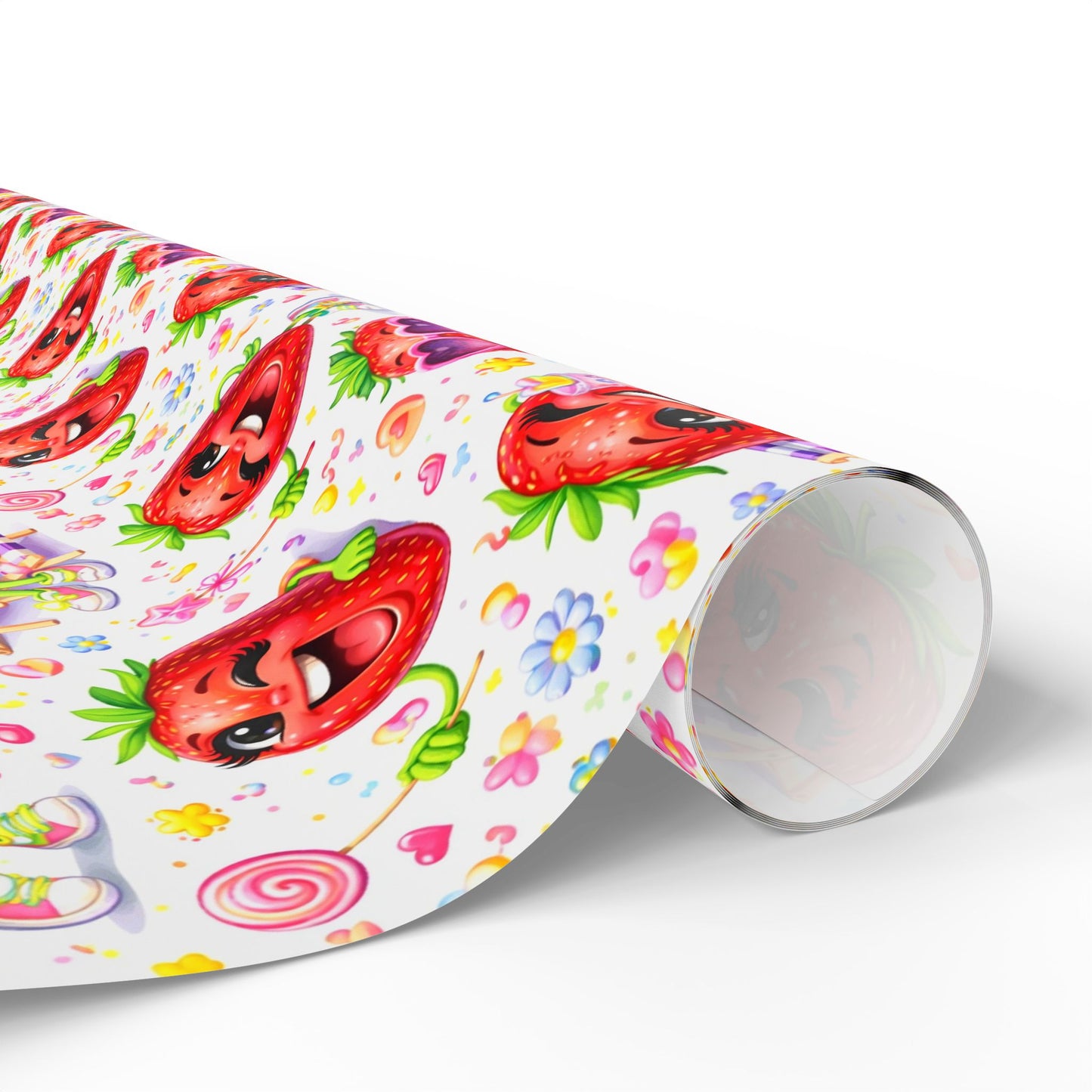 Strawberry Delight Wrapping Paper