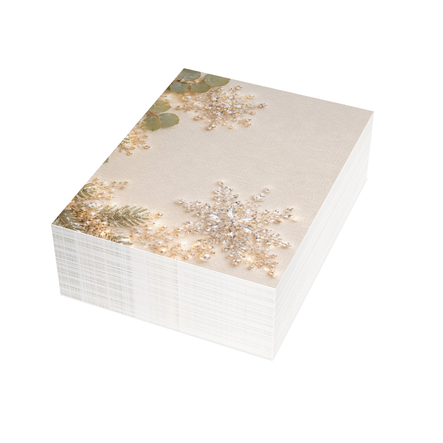 Elegant Holiday Wishes Greeting Card