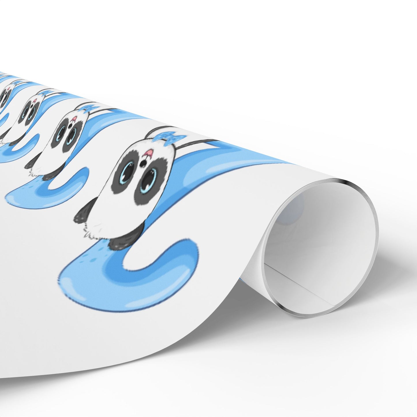 Playful Panda Wrapping Paper Cute Gift Wrap for Kids & Celebrations
