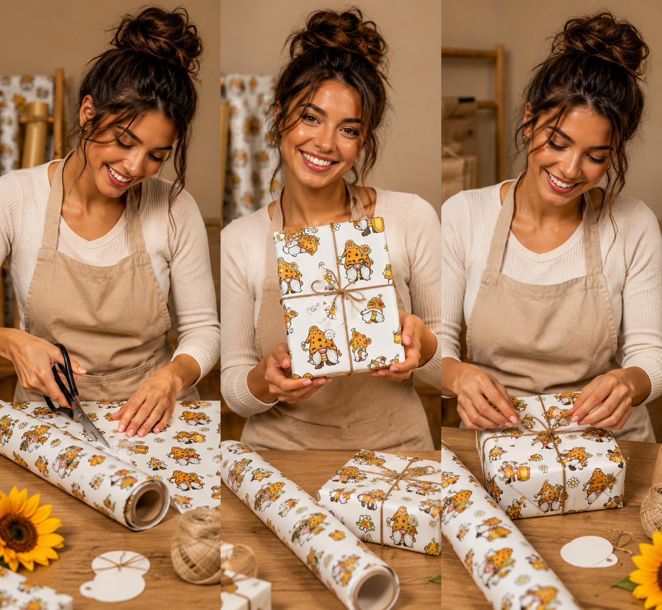 Festive Holiday Wrapping Paper
