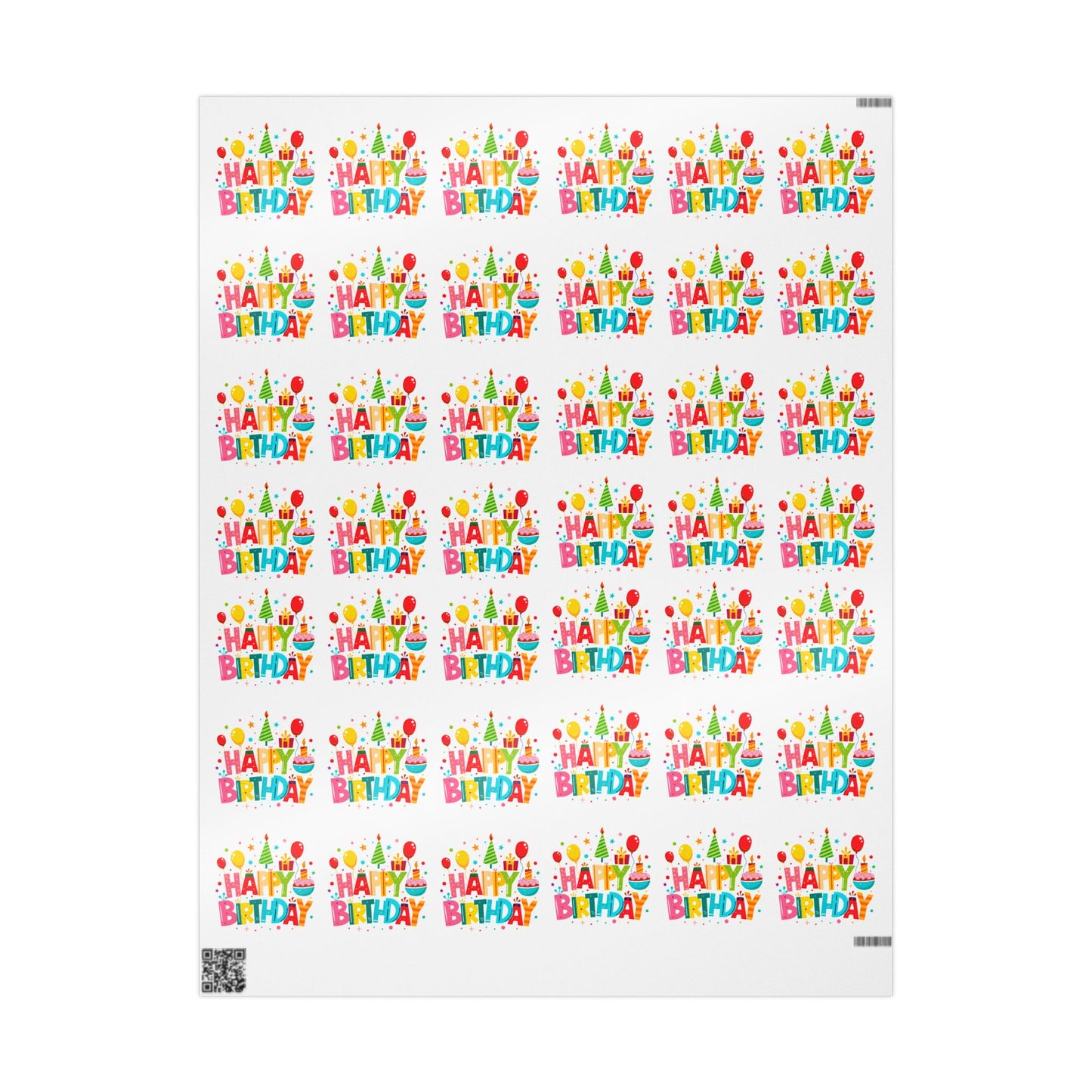 Birthday Celebration Wrapping Paper
