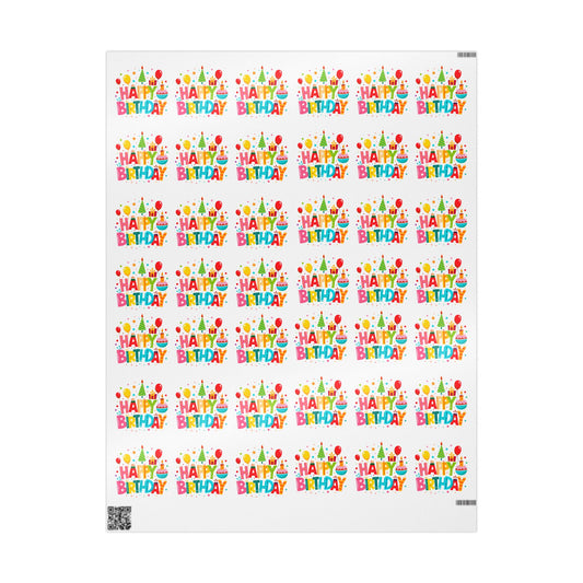 Birthday Celebration Wrapping Paper