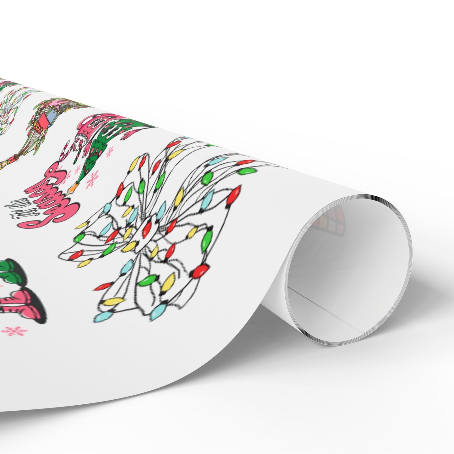 Classic Christmas Wrapping Paper – Festive Gift Wrap Sheets