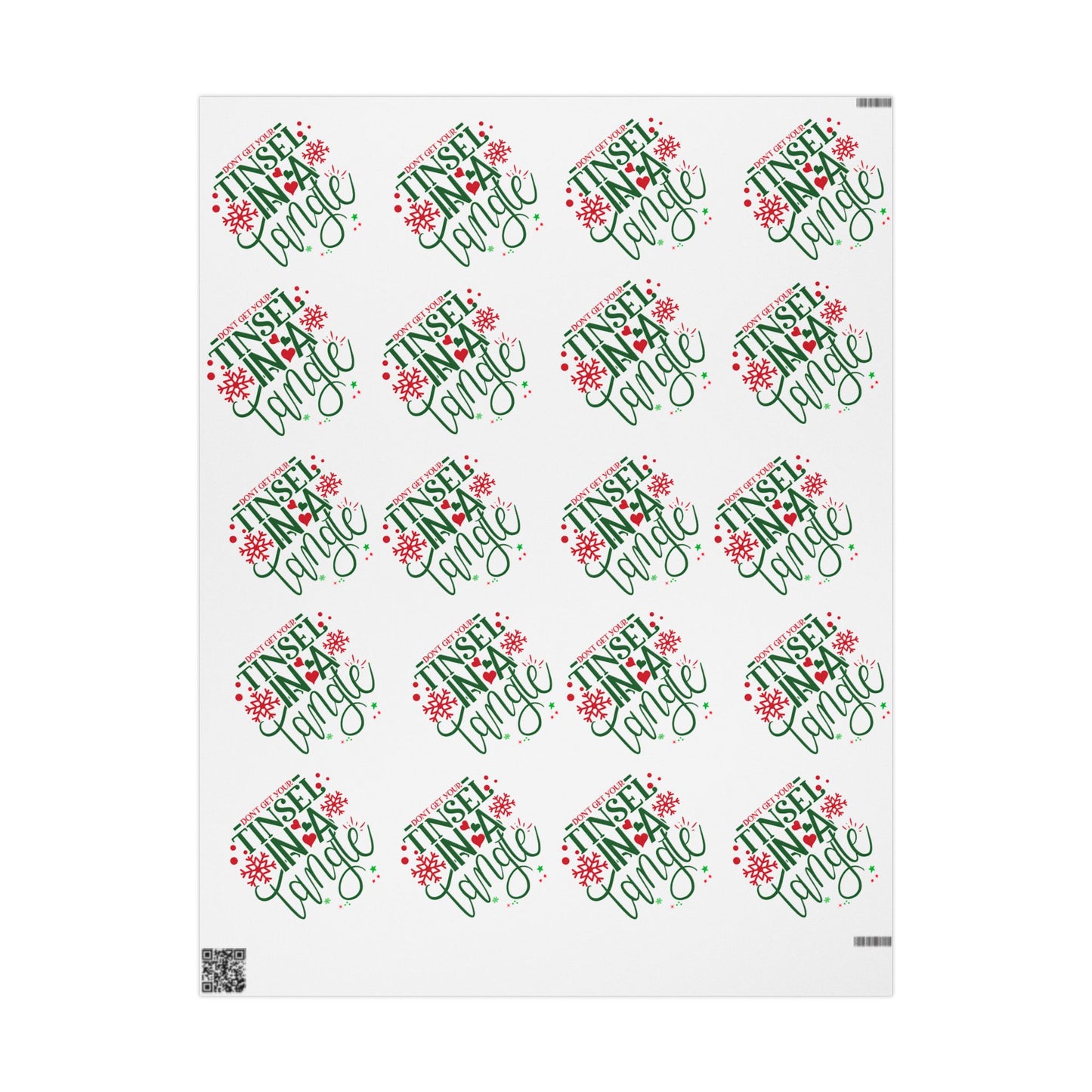Festive Wrapping Paper Seasonal Gift Wrap for Holidays and Celebrations
