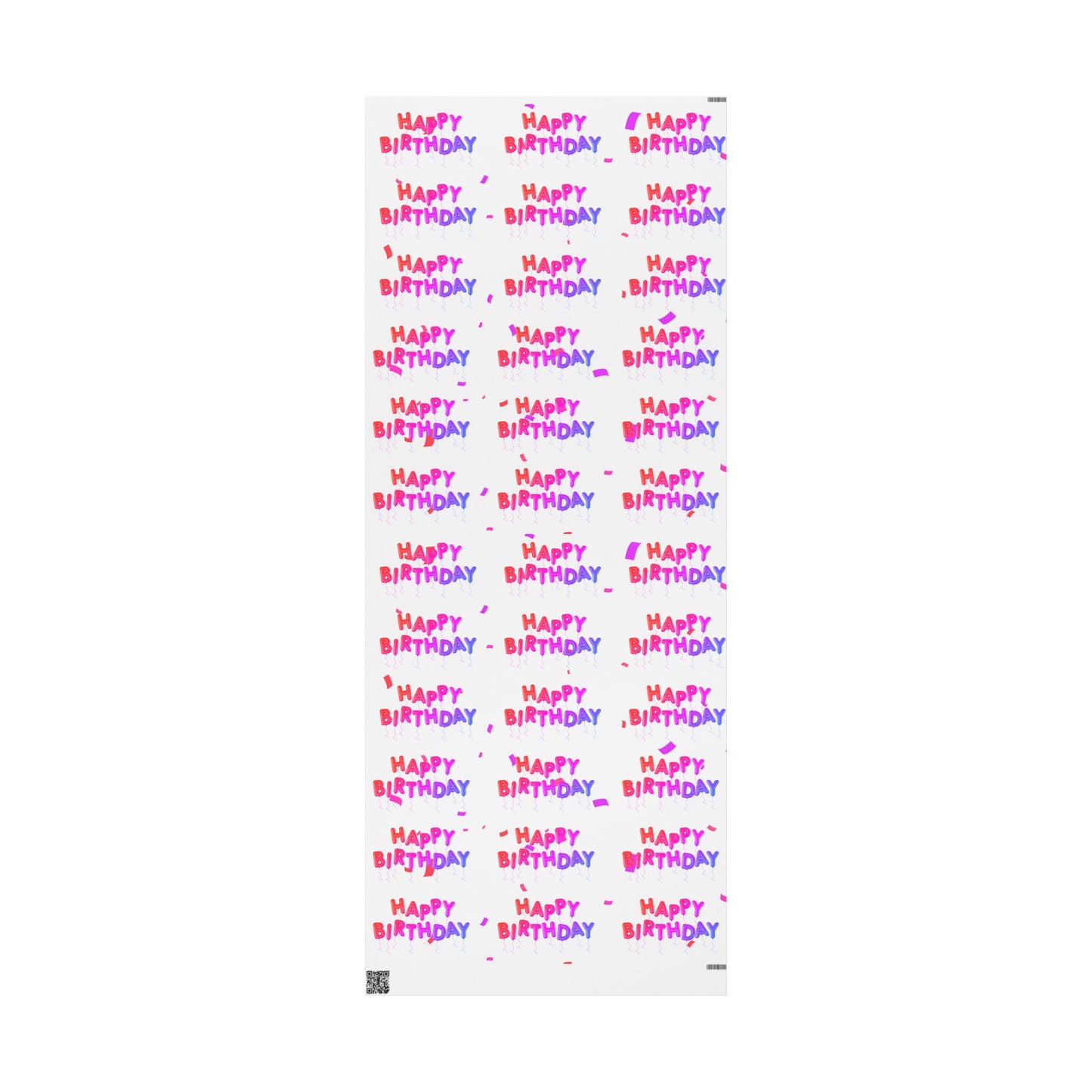Bright Birthday Wrapping Paper