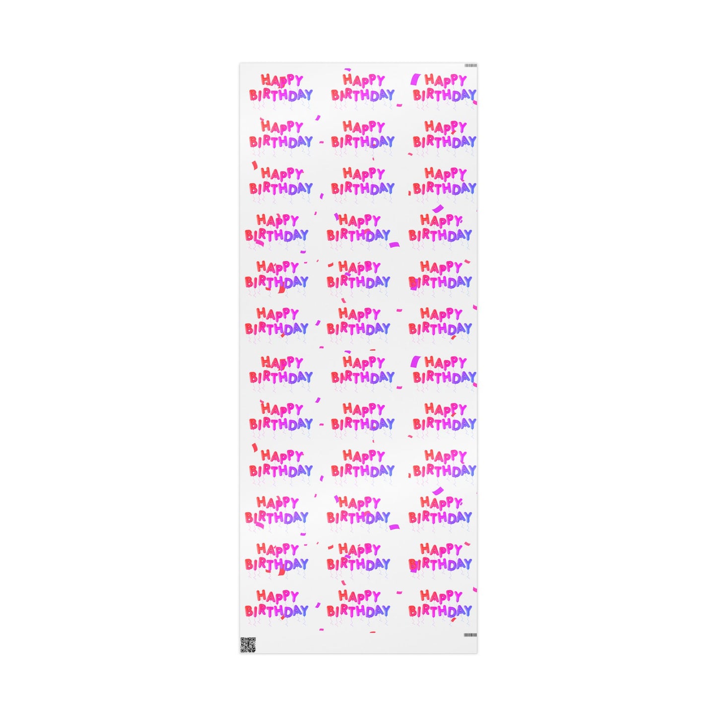 Bright Birthday Wrapping Paper
