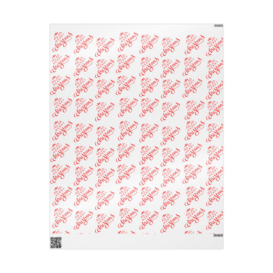 Personalized Christmas Wrapping Paper Custom Holiday Gift Wrap