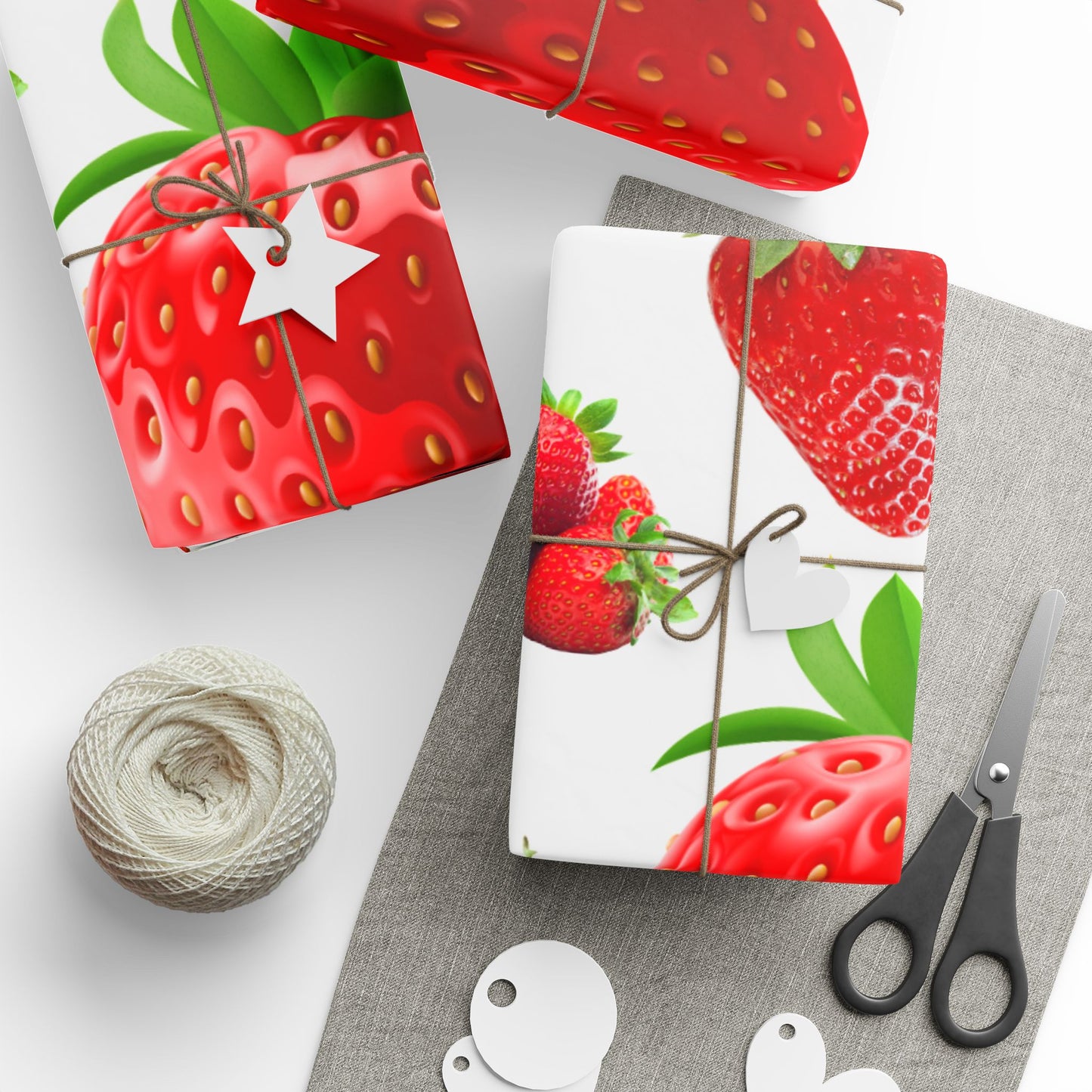 Strawberry Delight Wrapping Paper