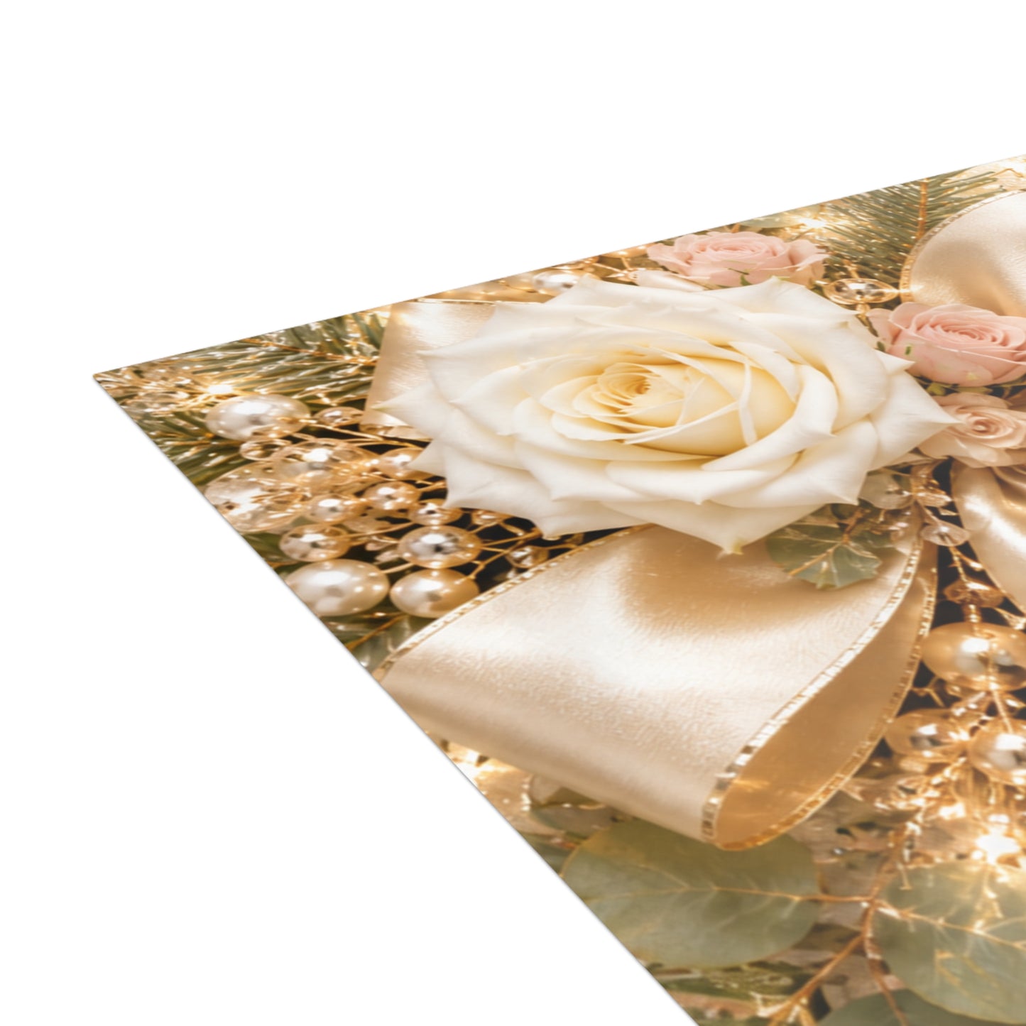 Elegant Holiday Wishes Greeting Card