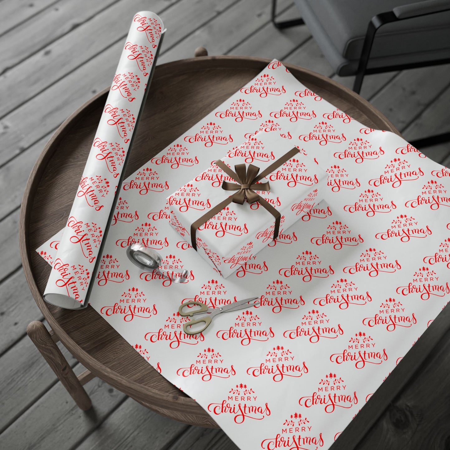 Personalized Christmas Wrapping Paper Custom Holiday Gift Wrap