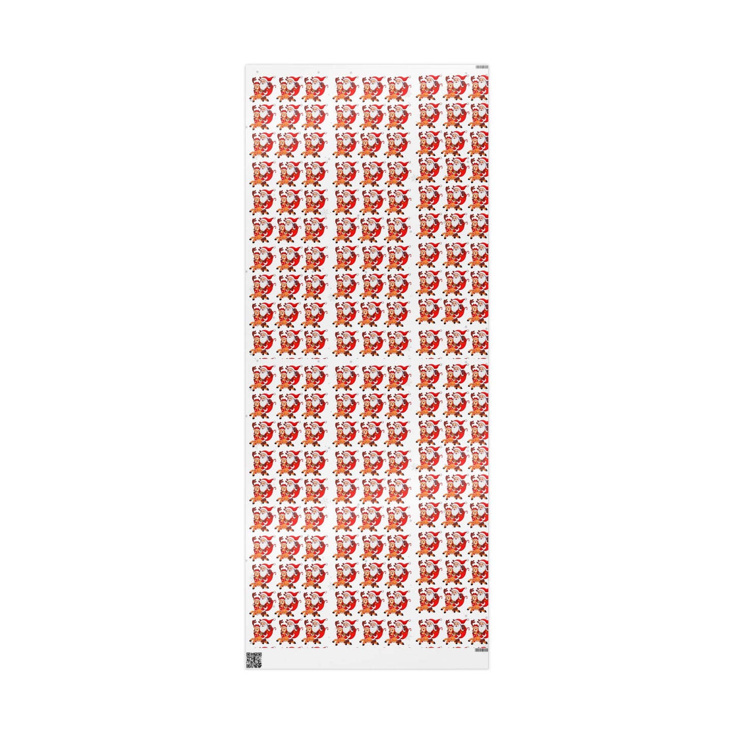 Santa & Reindeer Wrapping Paper Festive Christmas Gift Wrap Sheets