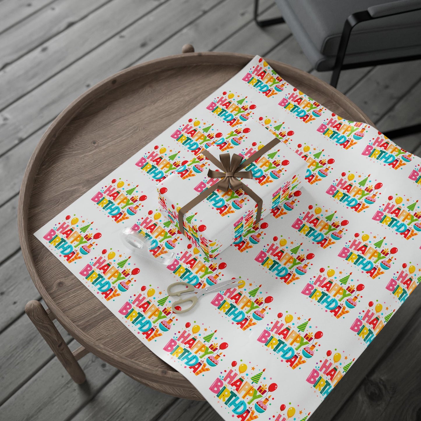 Birthday Celebration Wrapping Paper