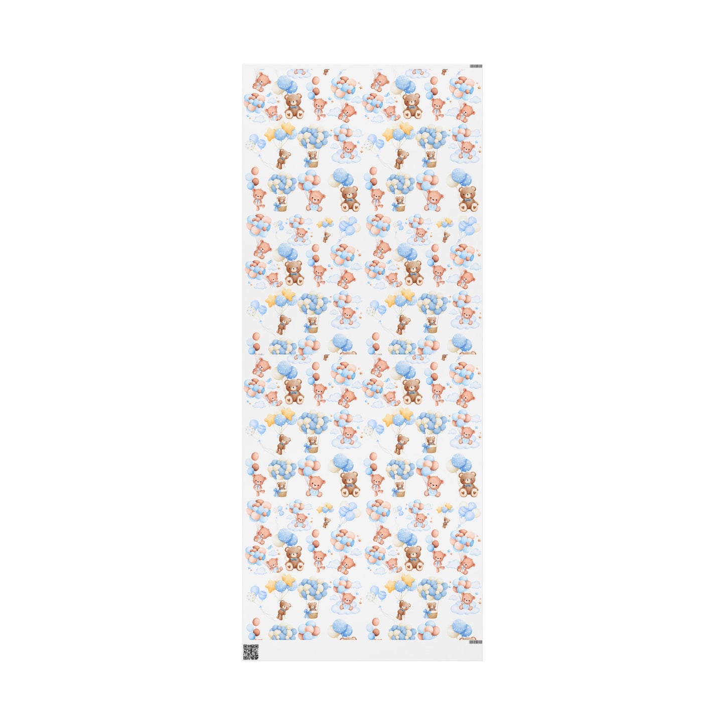 Teddy Bear Wrapping Paper Adorable Gift Wrap for Baby Showers and Birthdays
