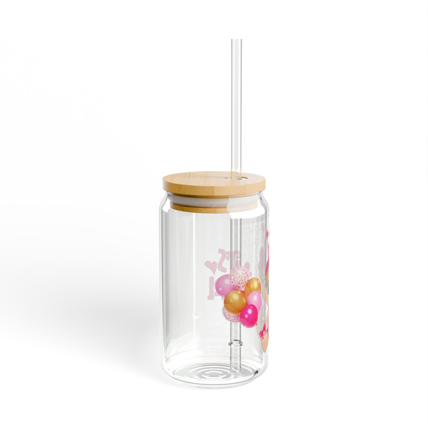 It’s a Girl Party Glass 16oz Gender Reveal Tumbler